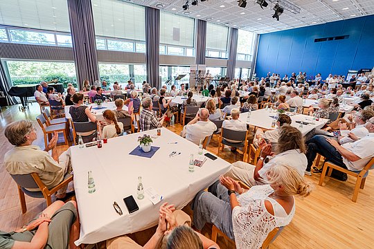 Überblick über den Saal
